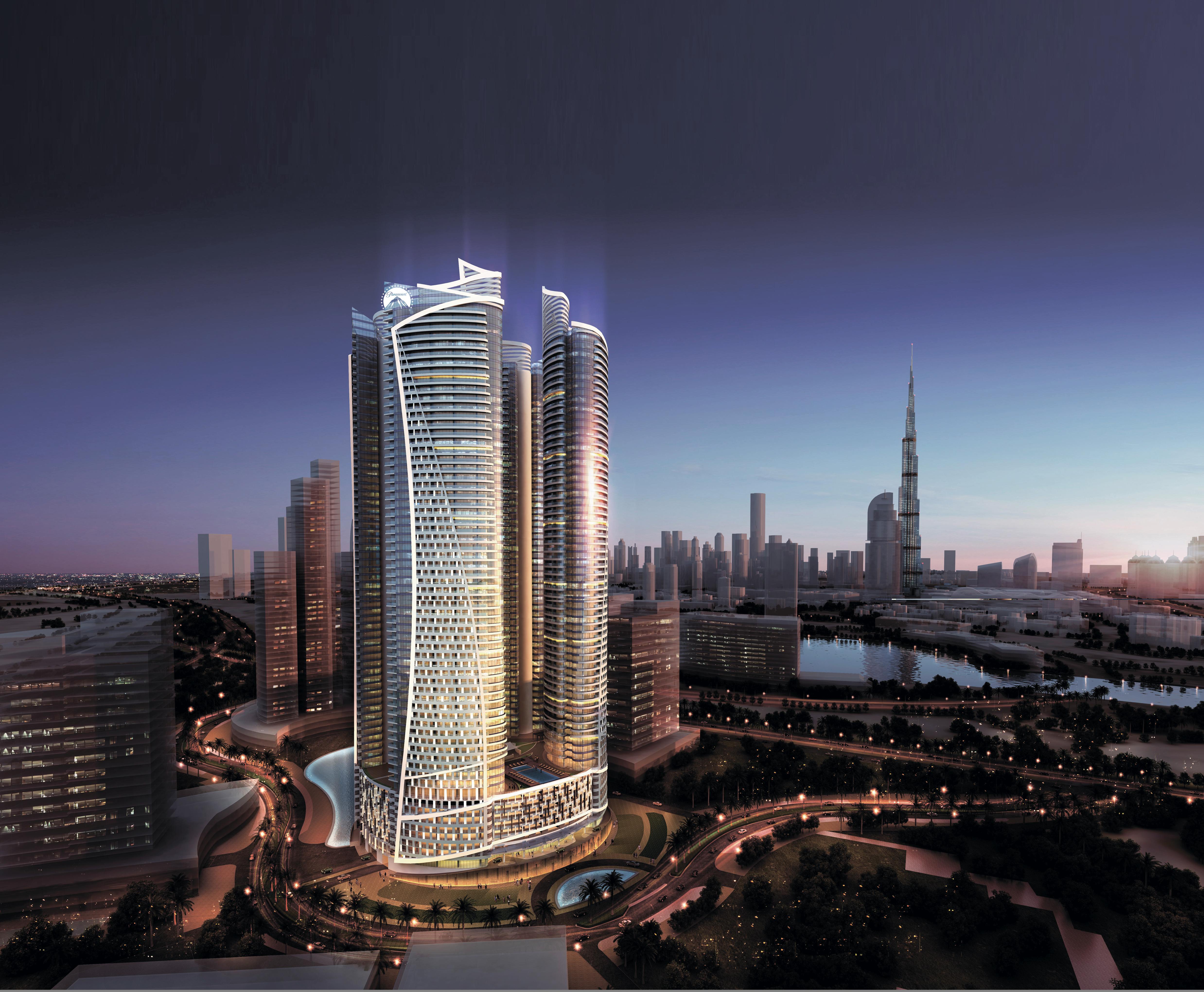 Paramount Hotel Dubai Exterior photo The tower at Jumeirah Road